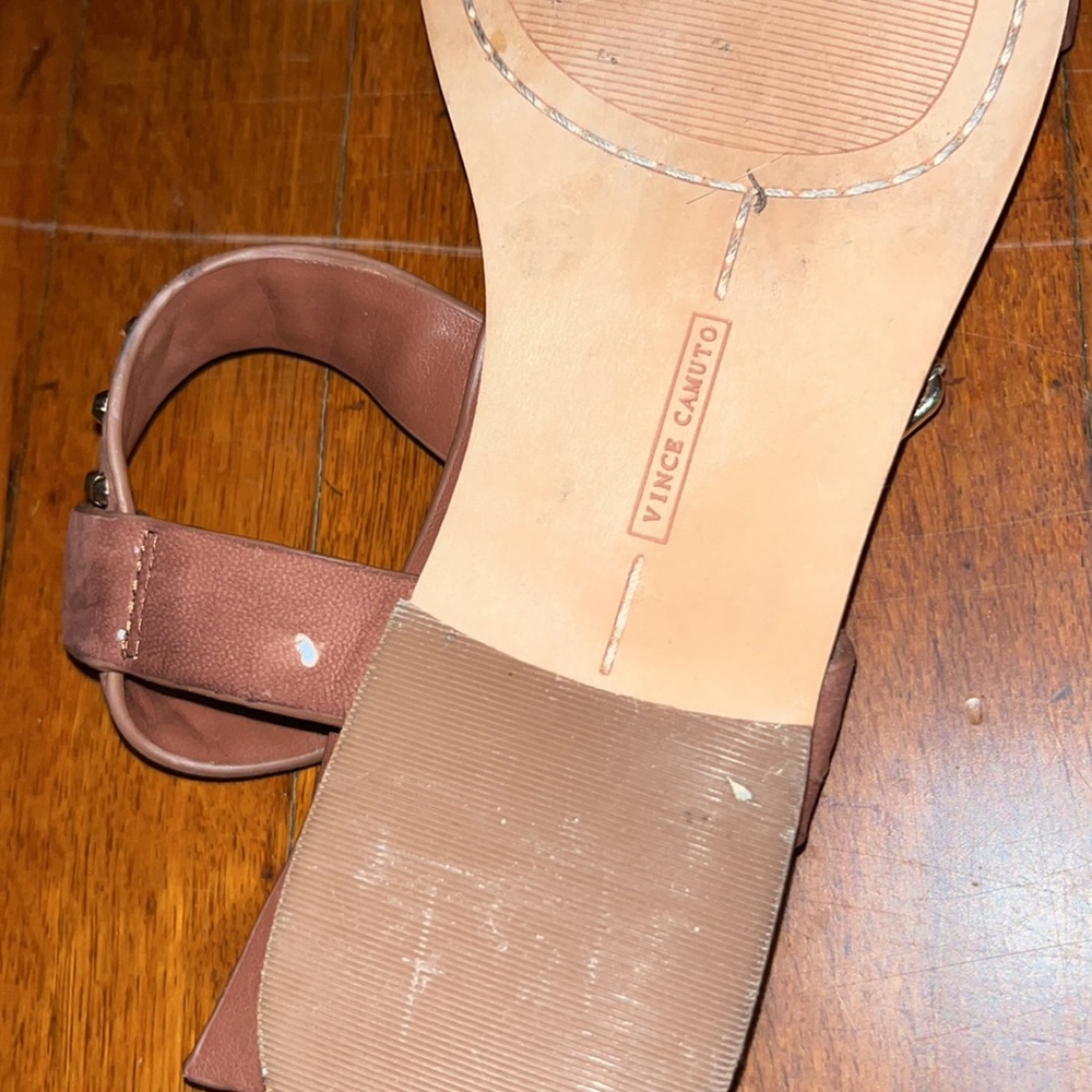 Vince Camuto Sandal 7m size 7 37 1/2 women’s open toe - Picture 12 of 16